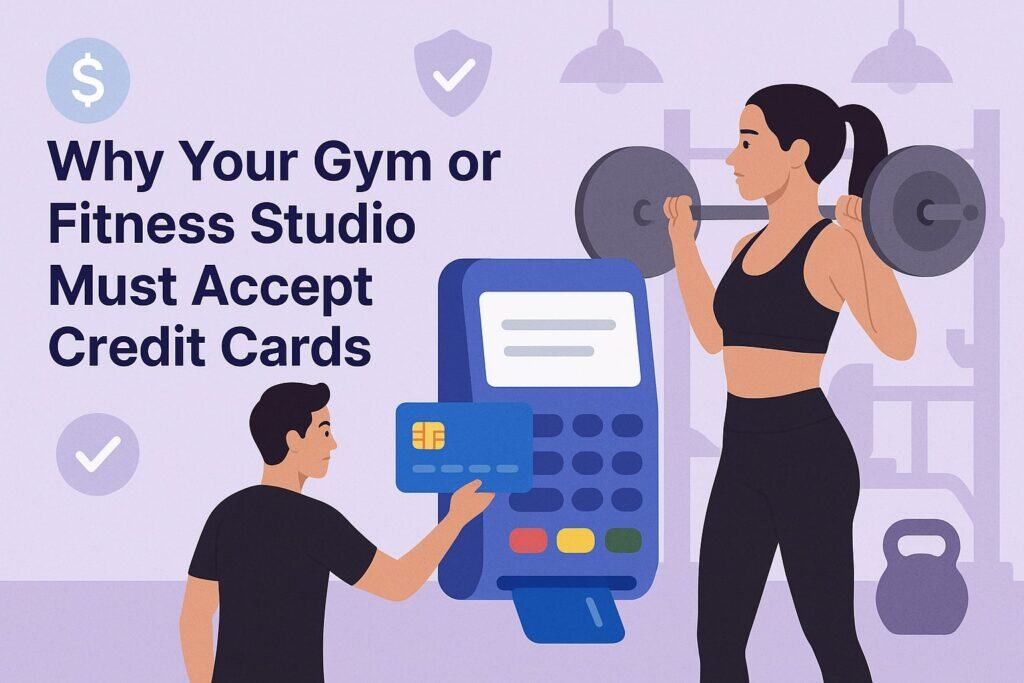 Why Your Gym or Fitness Studio Must Accept Credit Cards
