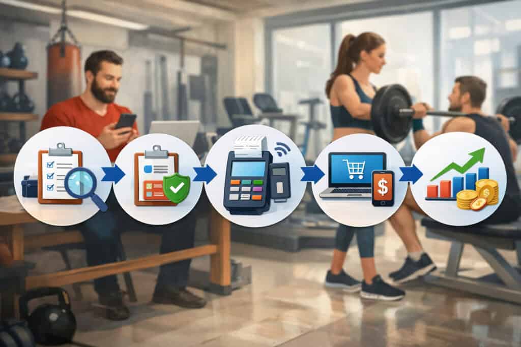 Merchant Services Setup Timeline for Gyms