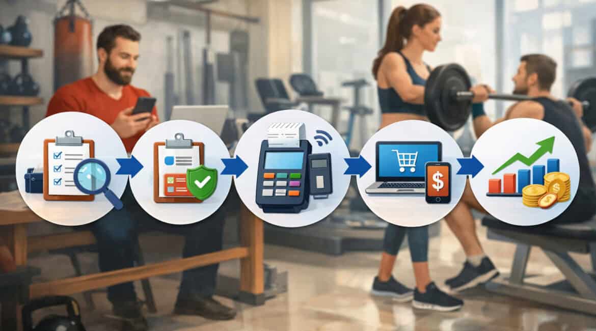 Merchant Services Setup Timeline for Gyms