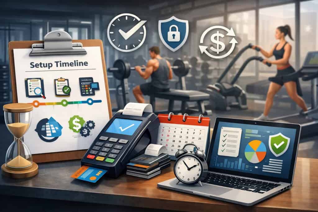 Why a Setup Timeline Matters for Gym Merchant Services