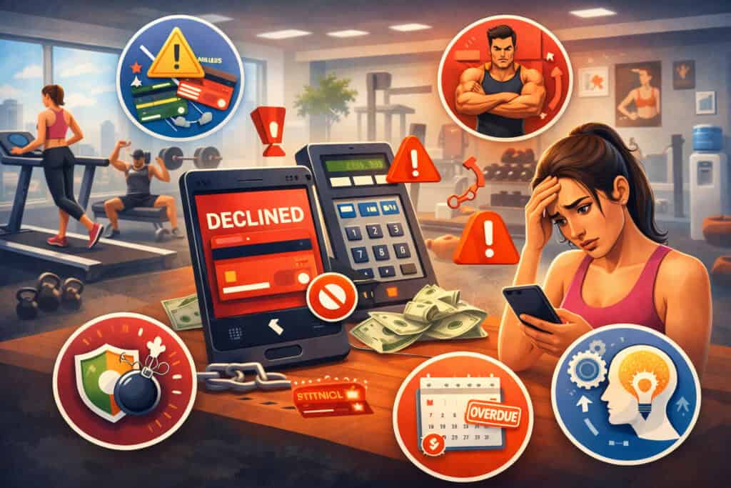 Credit Card Declines in Gym Billing Systems: Causes, Consequences, and Smart Ways to Reduce Them