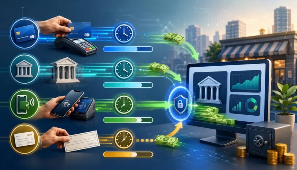 Payment types affecting funding speed